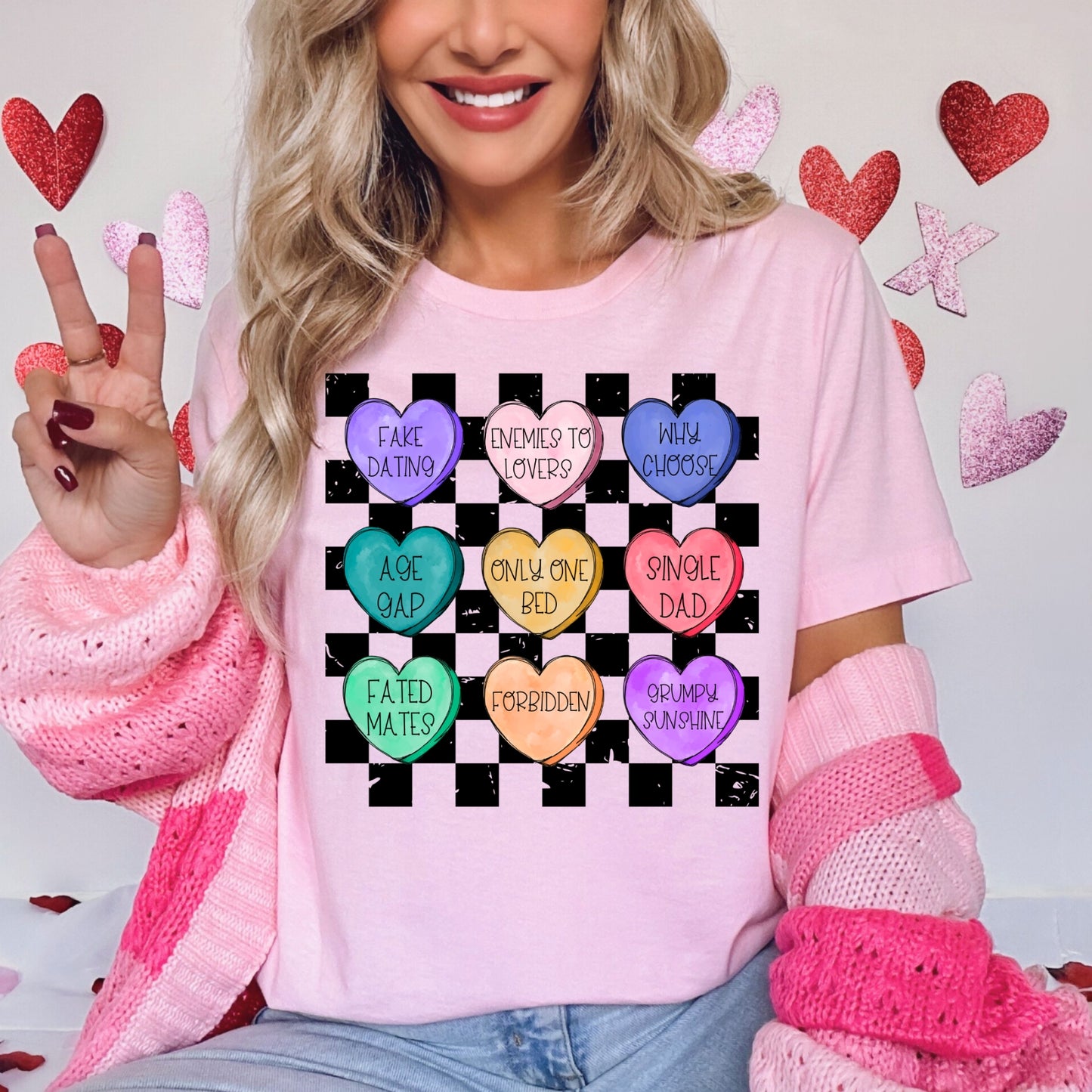 Trope Conversation Hearts Tee