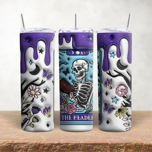 The Reader Tarot Tumbler