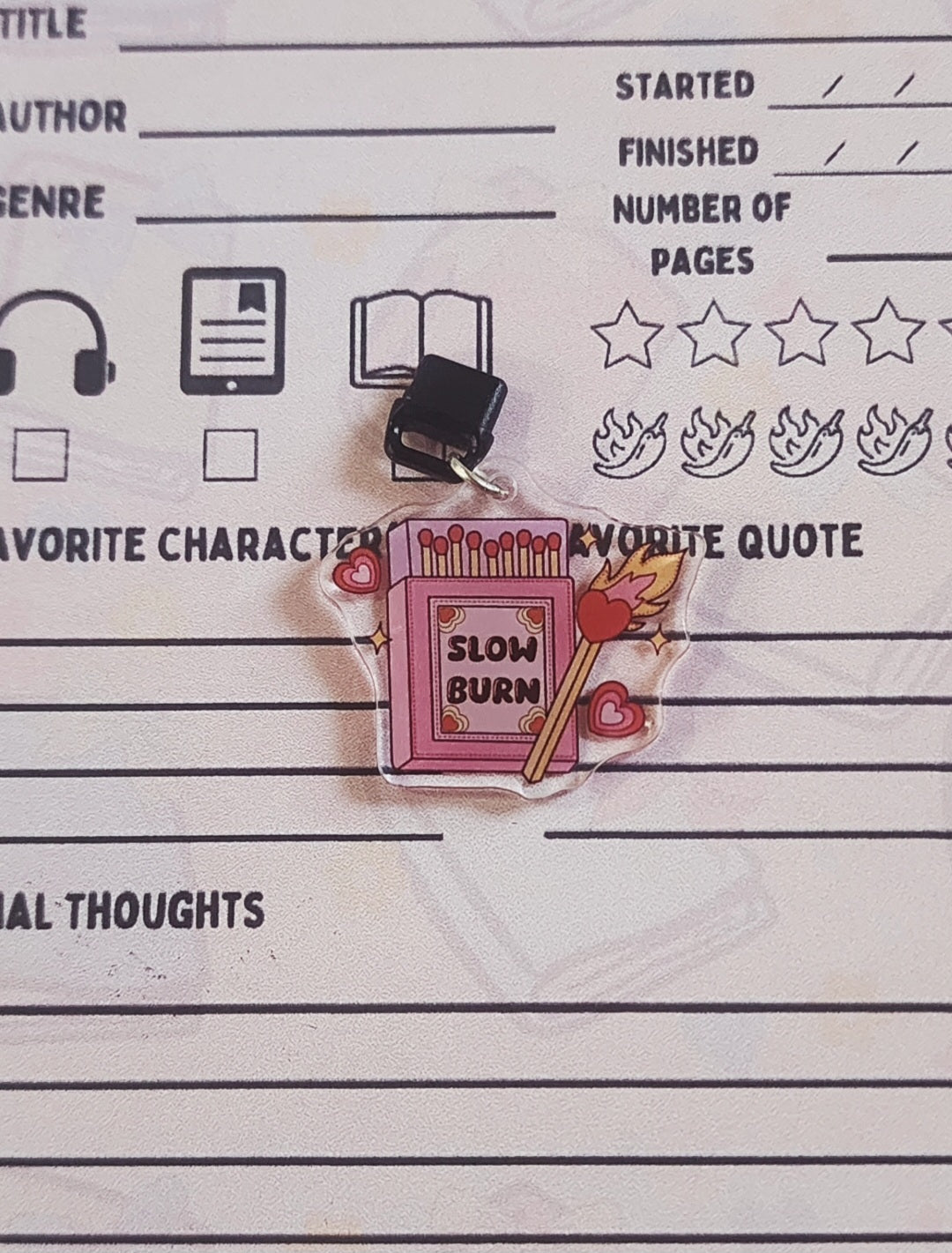 Dust Plug Charm - Slow Burn
