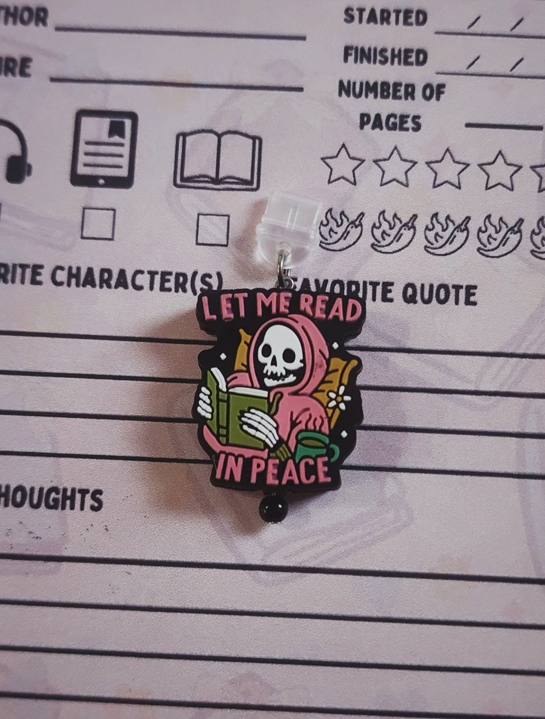 Dust Plug Charm - RIP