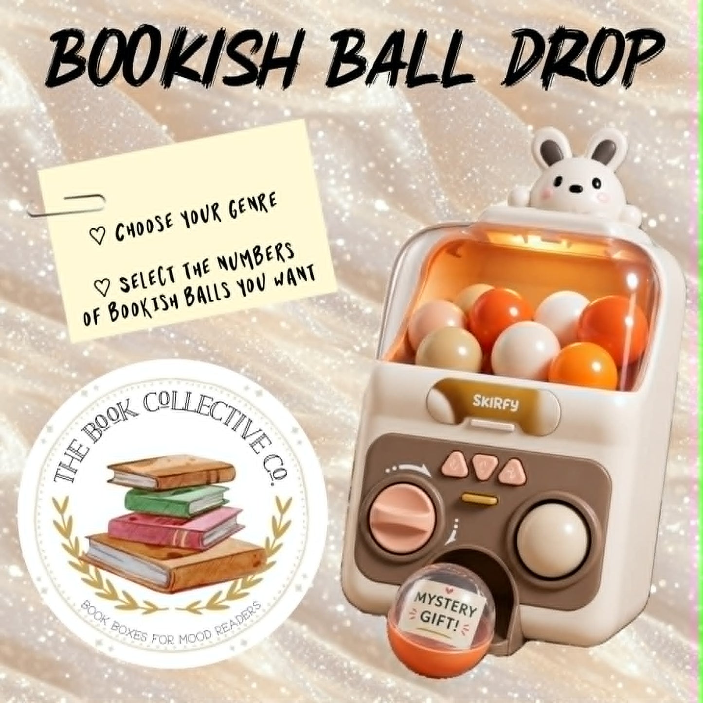 Bookish Balls *AVAILABLE 9/4*