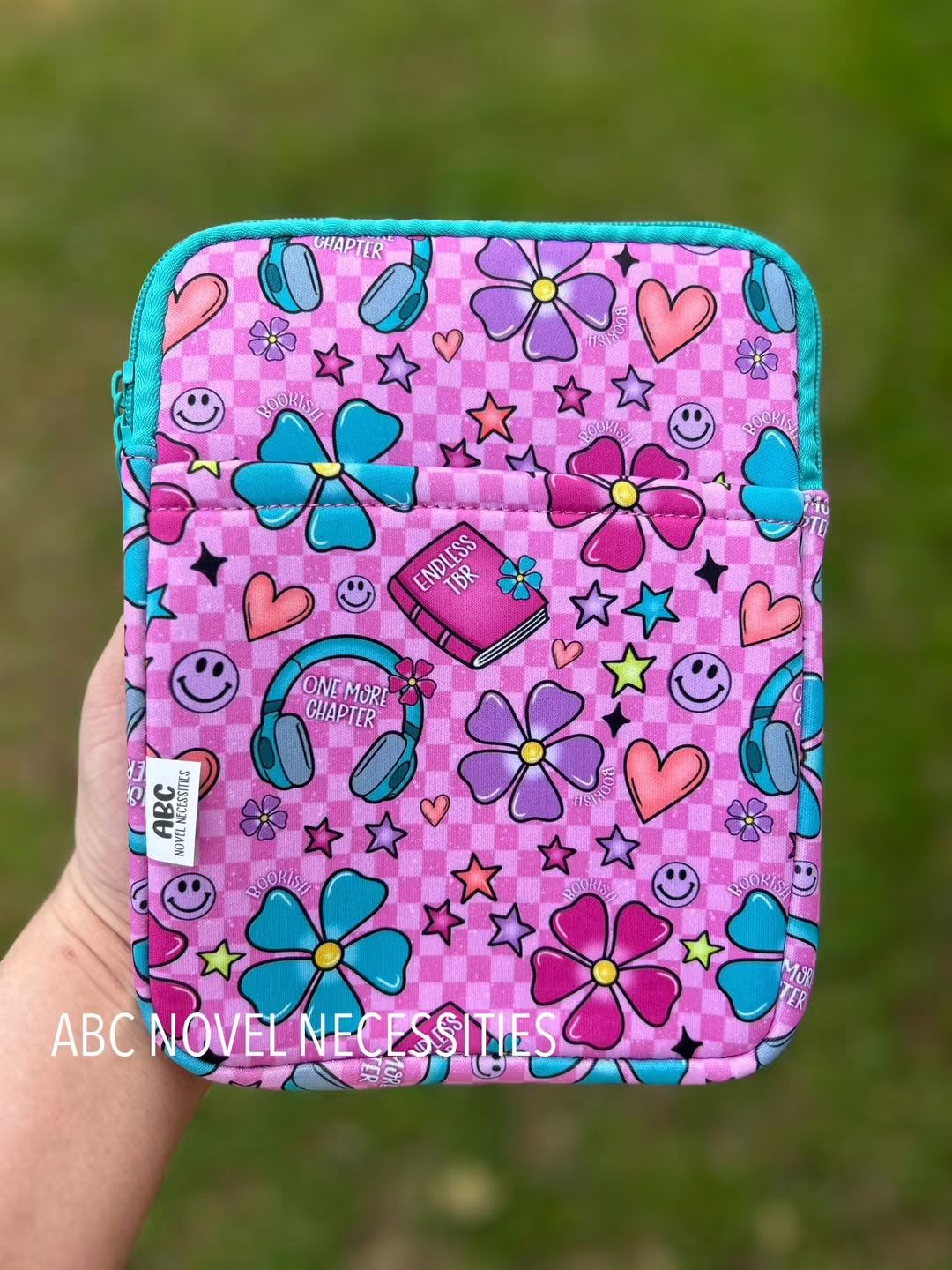 Padded Kindle Sleeve - Checkered