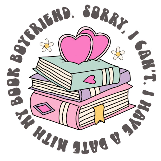 Book Boyfriend Sticker