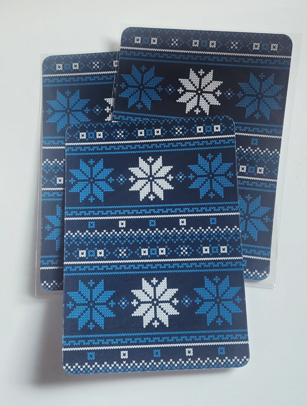 Kindle Insert - Blue Sweater