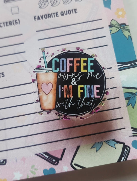 Pop Grip - Coffee Owns Me