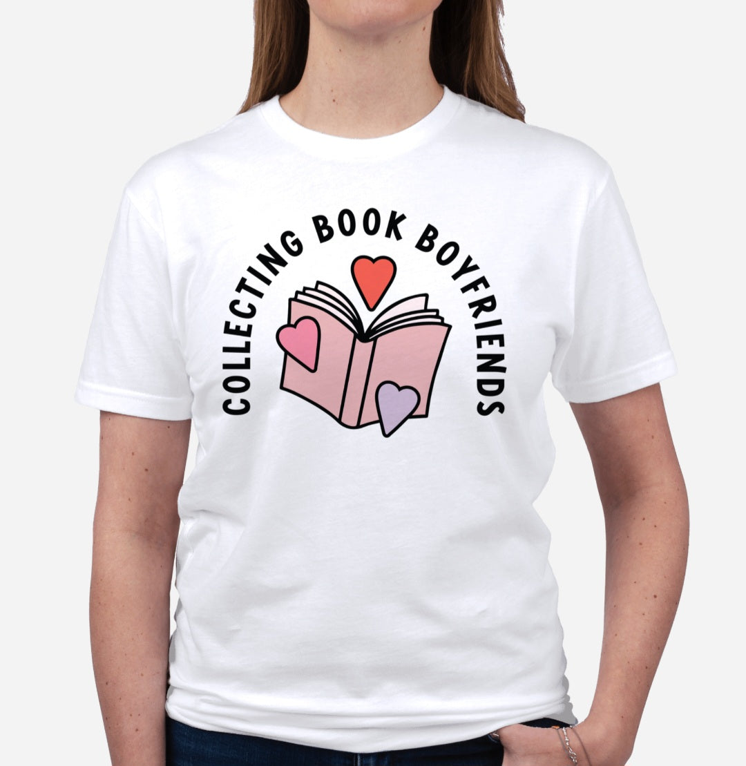 Collecting Book Boyfriends Tee
