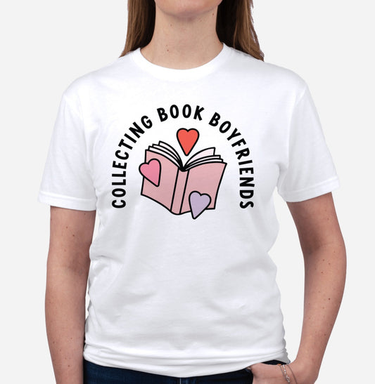 Collecting Book Boyfriends Tee